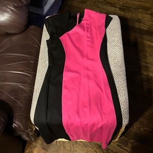 Black and Pink Dress